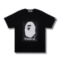 A BATHING APE RELAXED FIT TEE BLACK