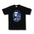 A BATHING APE SAKURA PHOTO APE HEAD TEE