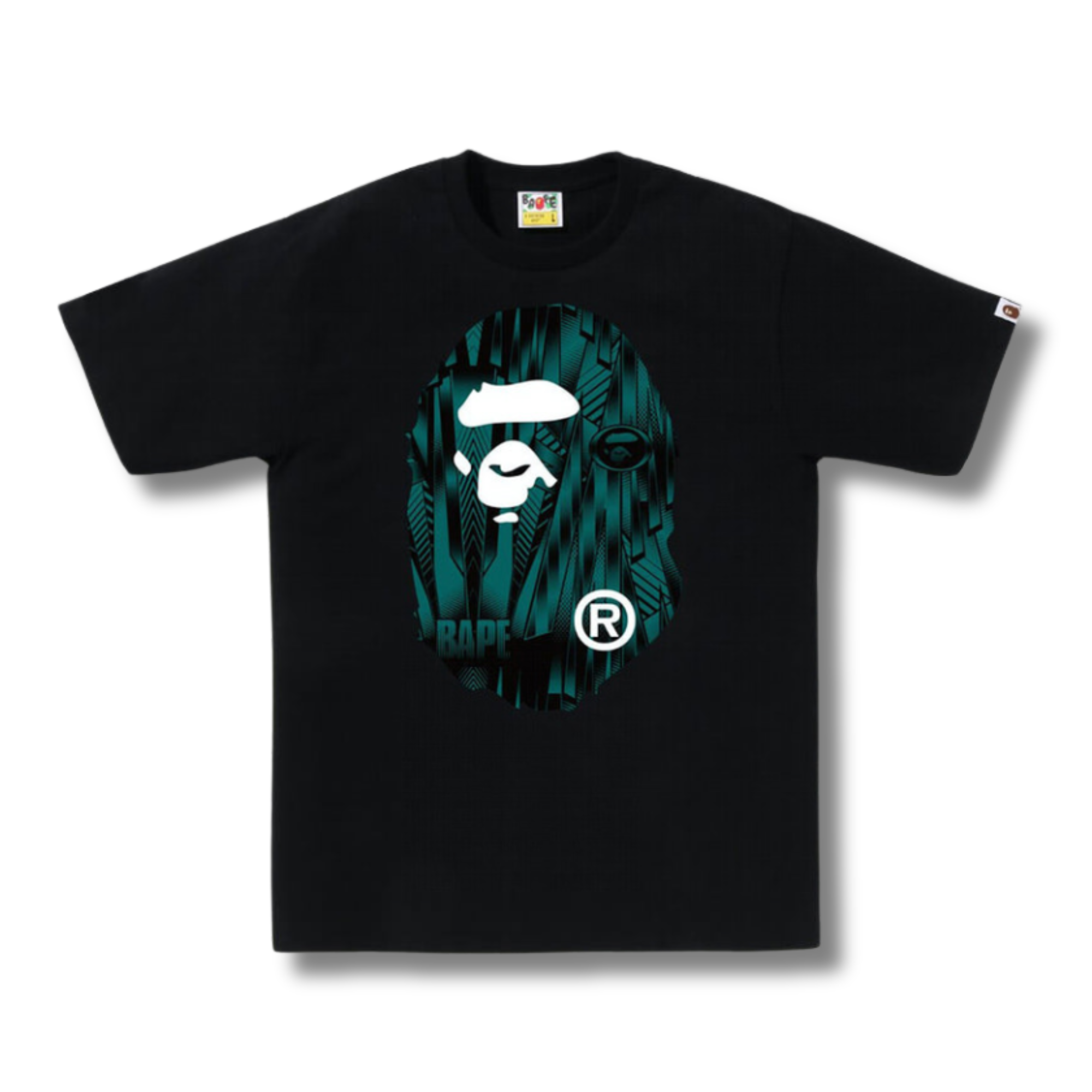 A BATHING APE SPEED RACER APE HEAD TEE