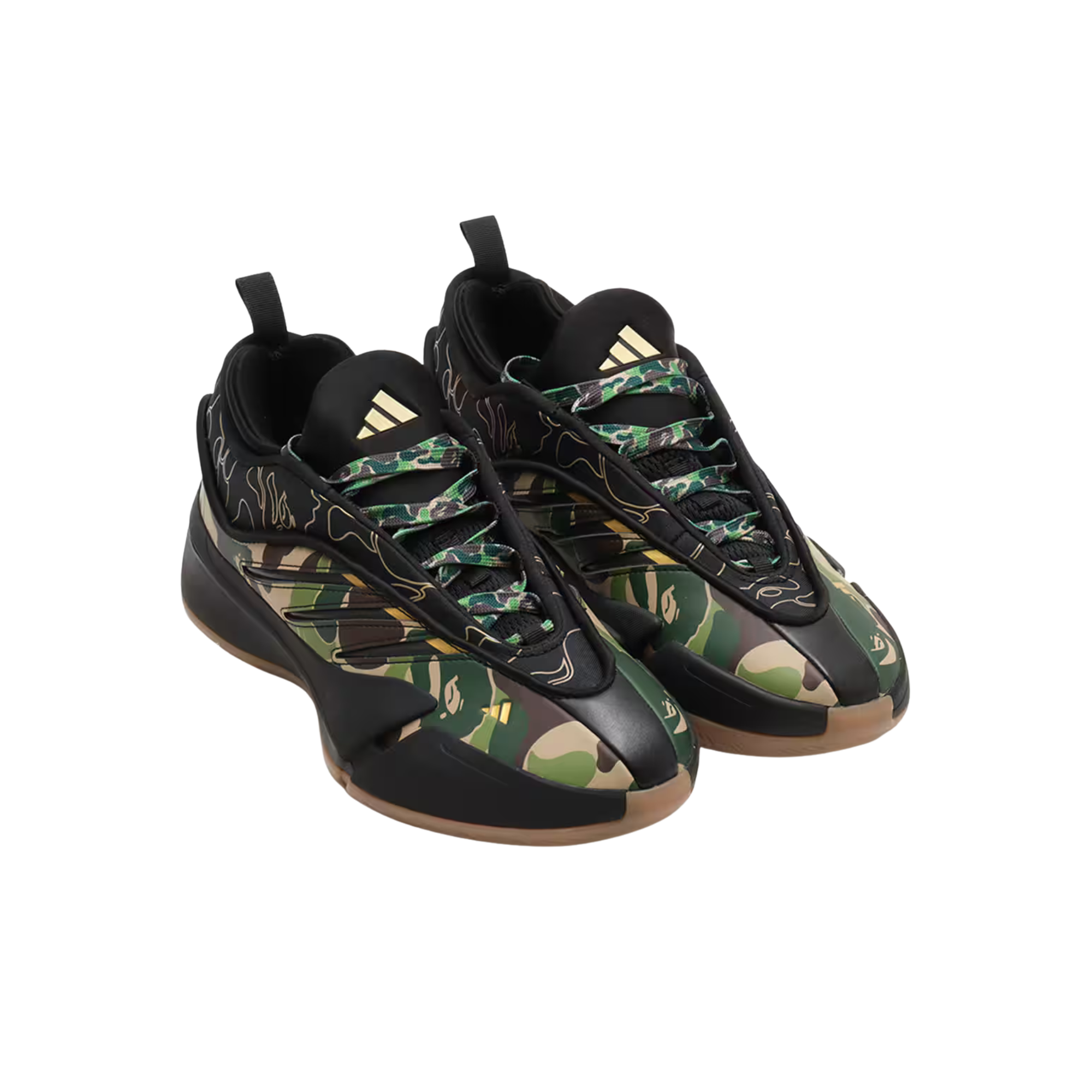 A BATHING APE X ADIDAS DAME 9