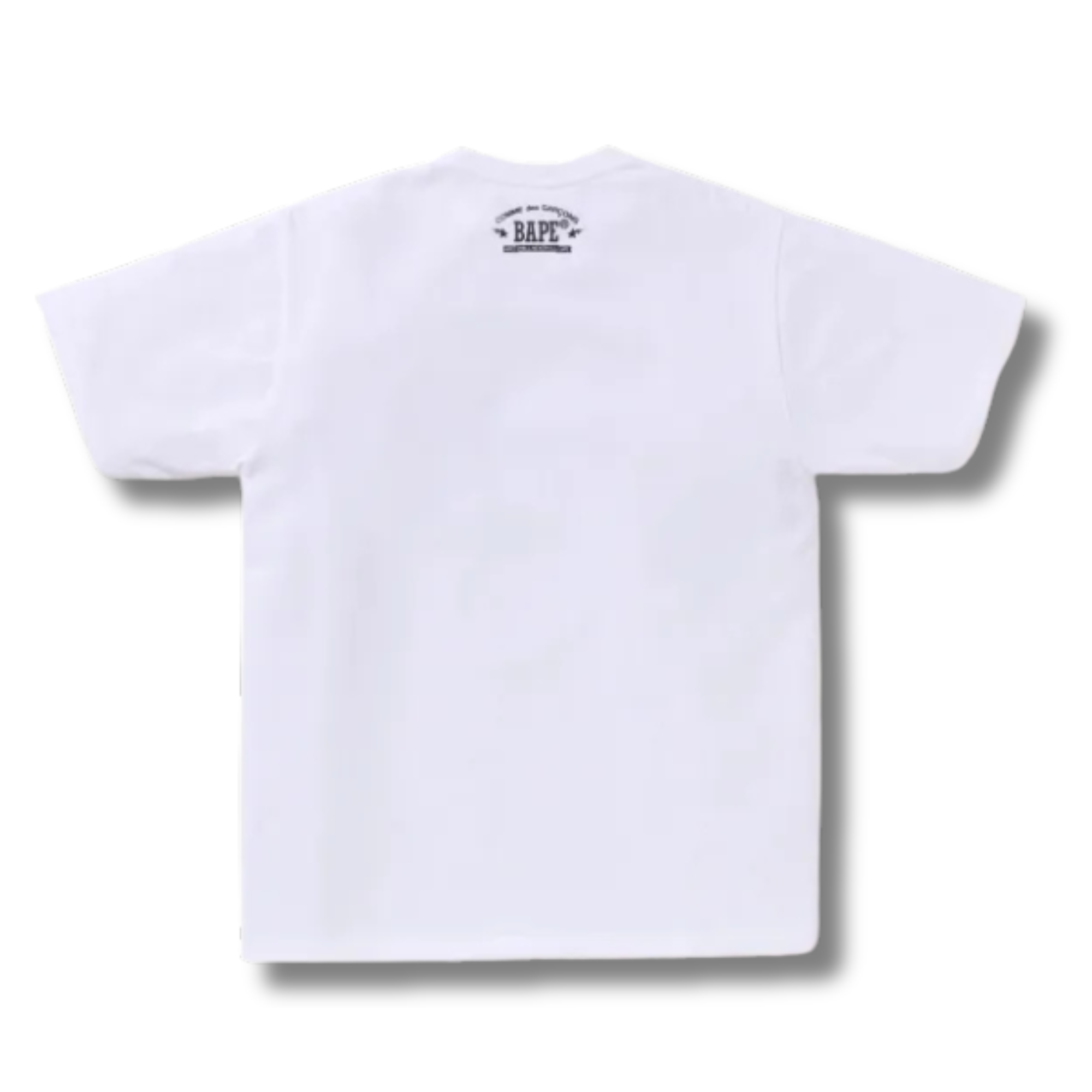 A BATHING APE X CDG BABY MILO TEE WHITE