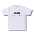 A BATHING APE X CDG OSAKA TEE WHITE