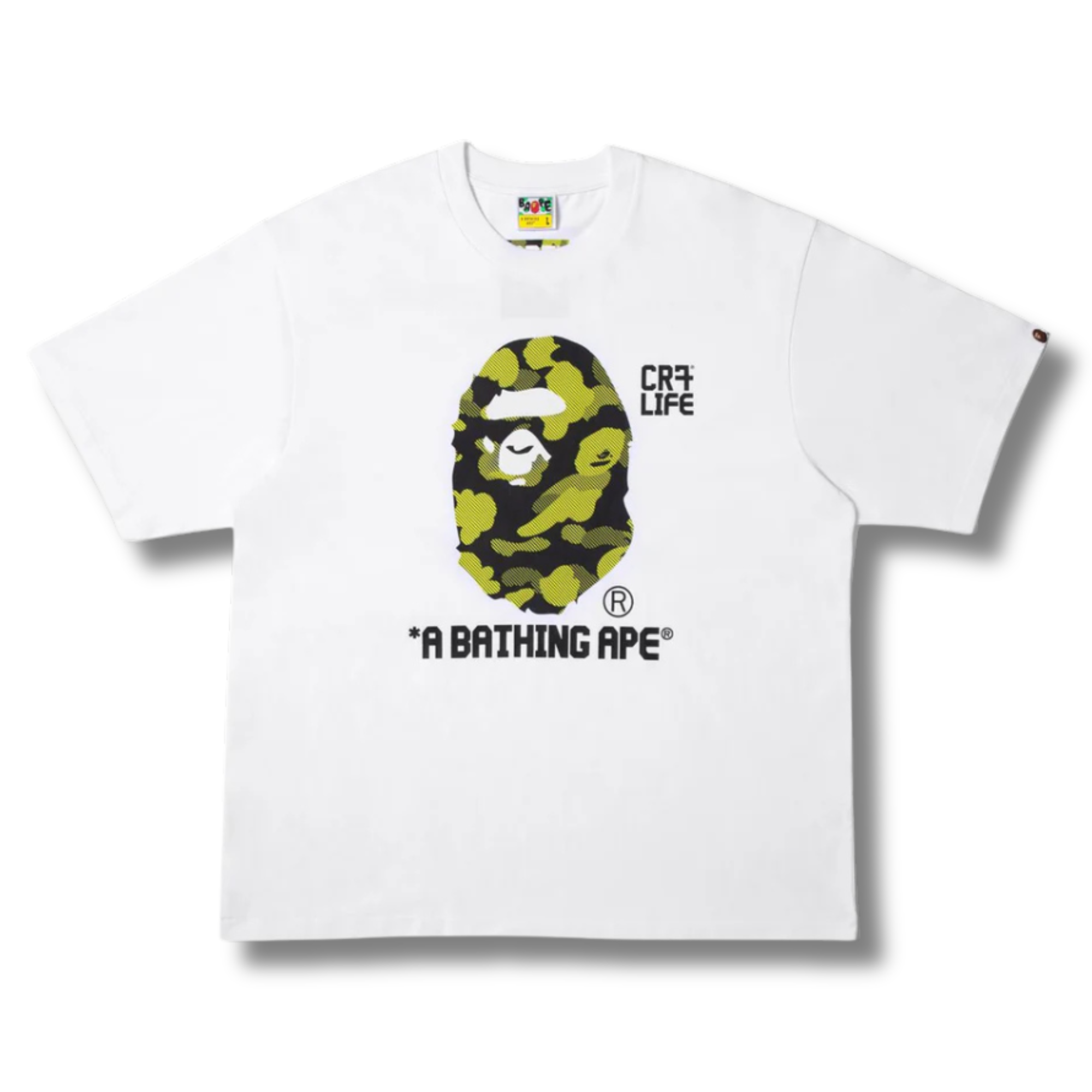 A BATHING APE X CR7 LIFE CAMO TEE