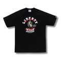 A BATHING APE X LBWK KATAKANA COLLEGE TEE