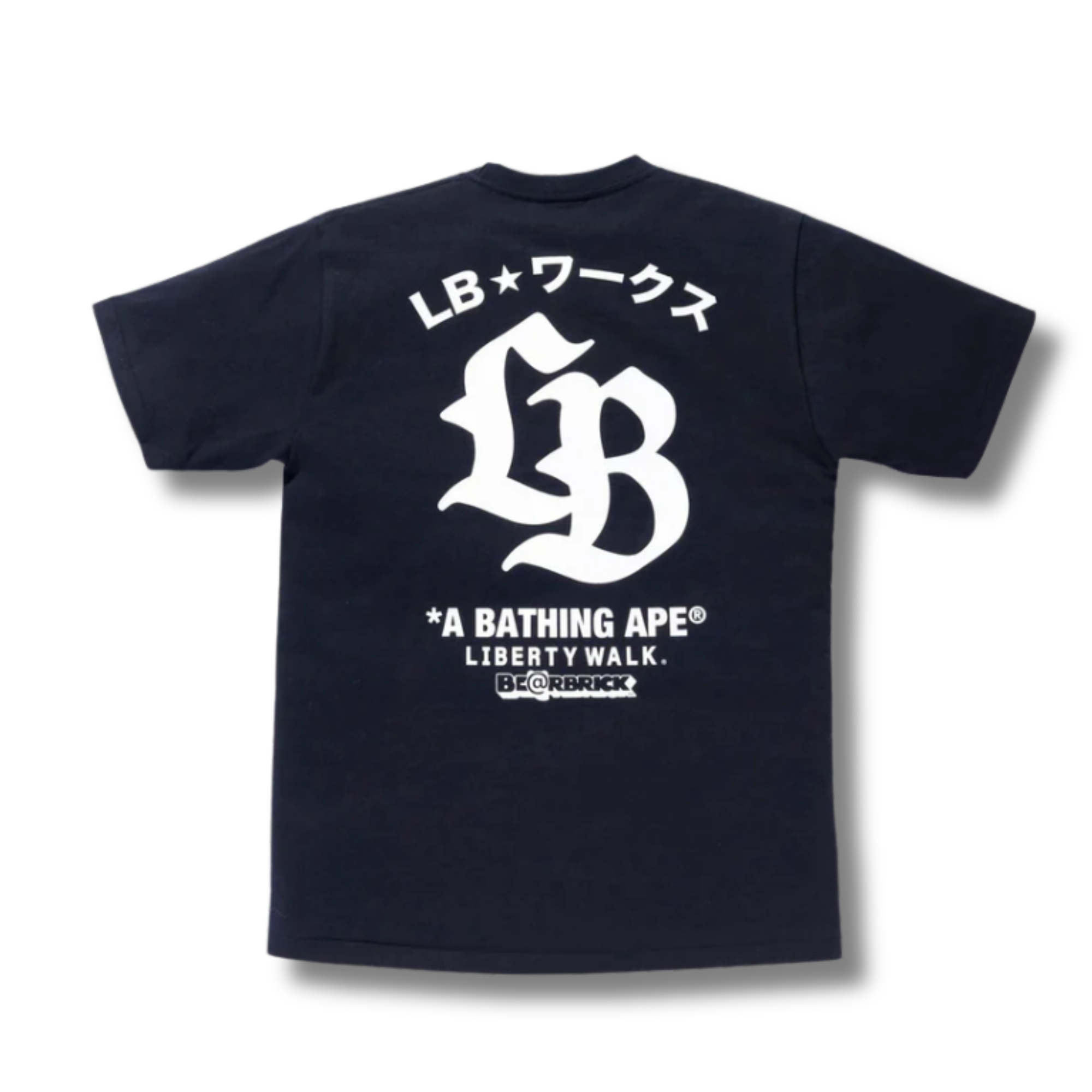 A BATHING APE X LWBK X MEDICOM TOY BEAR TEE