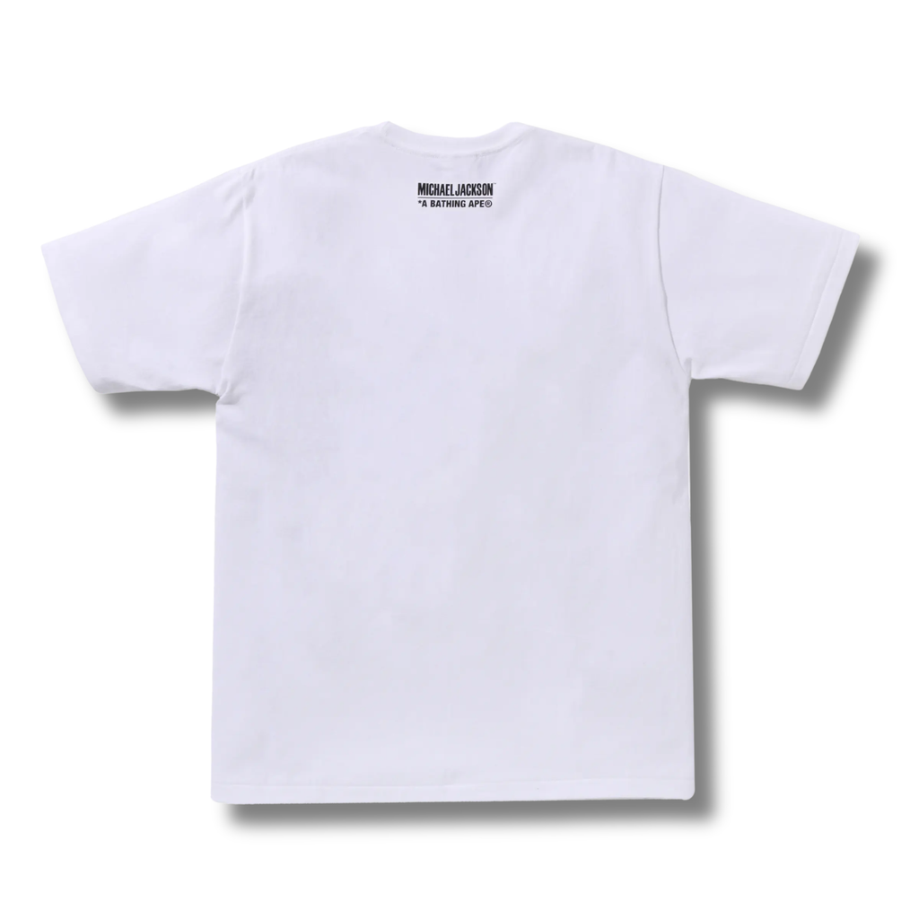 A BATHING APE X MICHEAL JACKSON ALBUM JACKET APE HEAD TEE