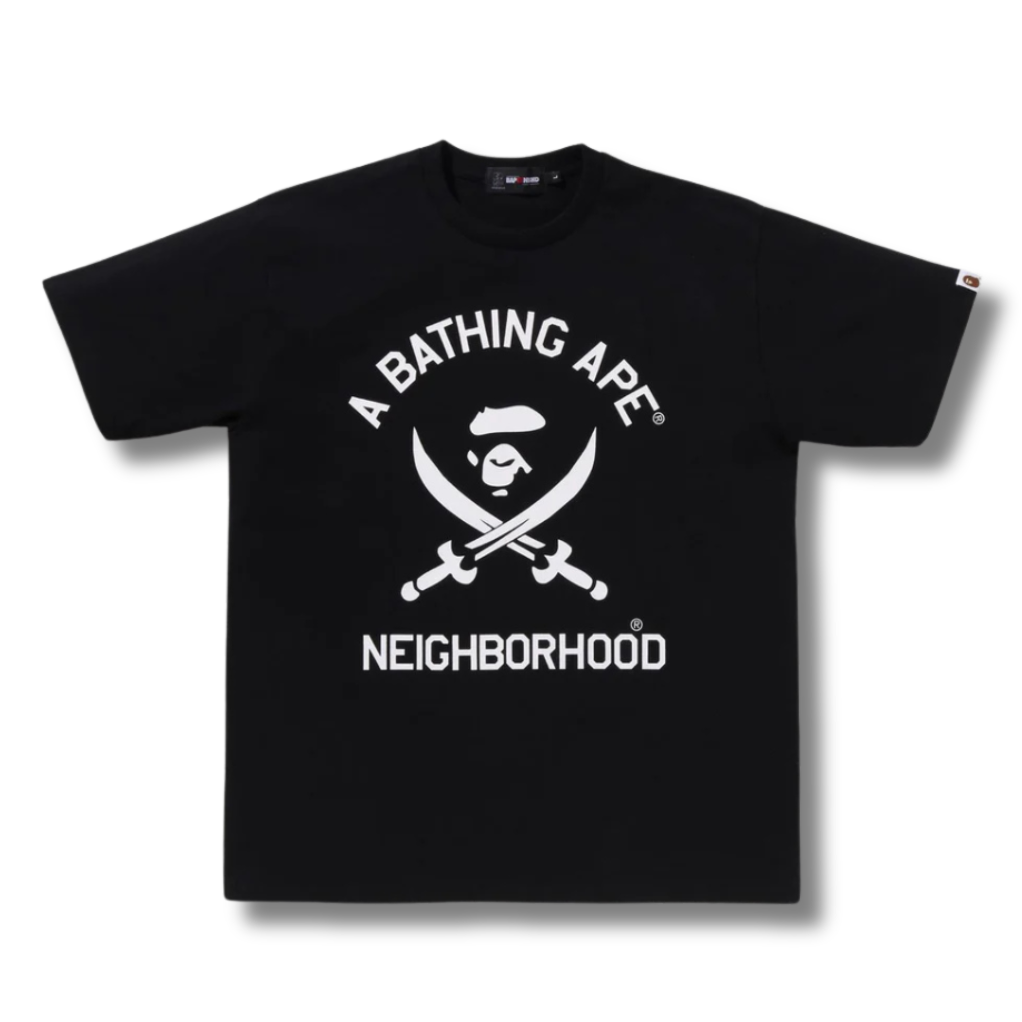 A BATHING APE X NBHD TEE