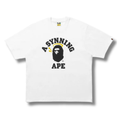 A BATHING APE X SPOTIFY X SYNA COLLEGE RELAXED FIT TEE