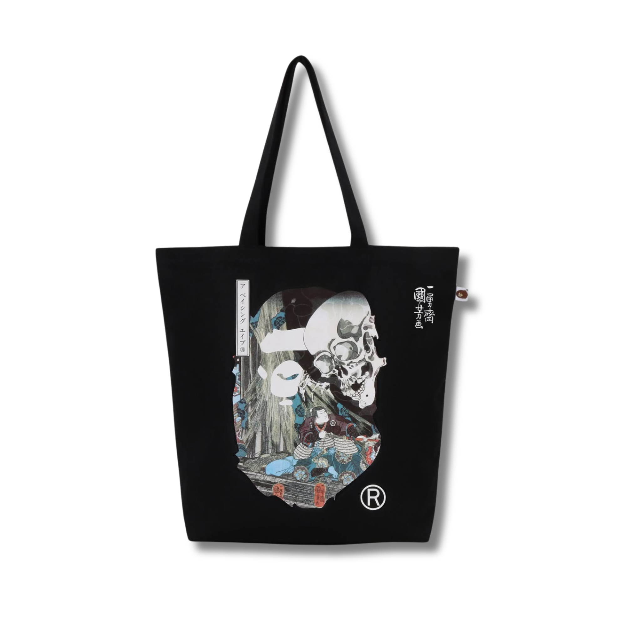 A BATHING APE X UKIYO-E TOTE BAG