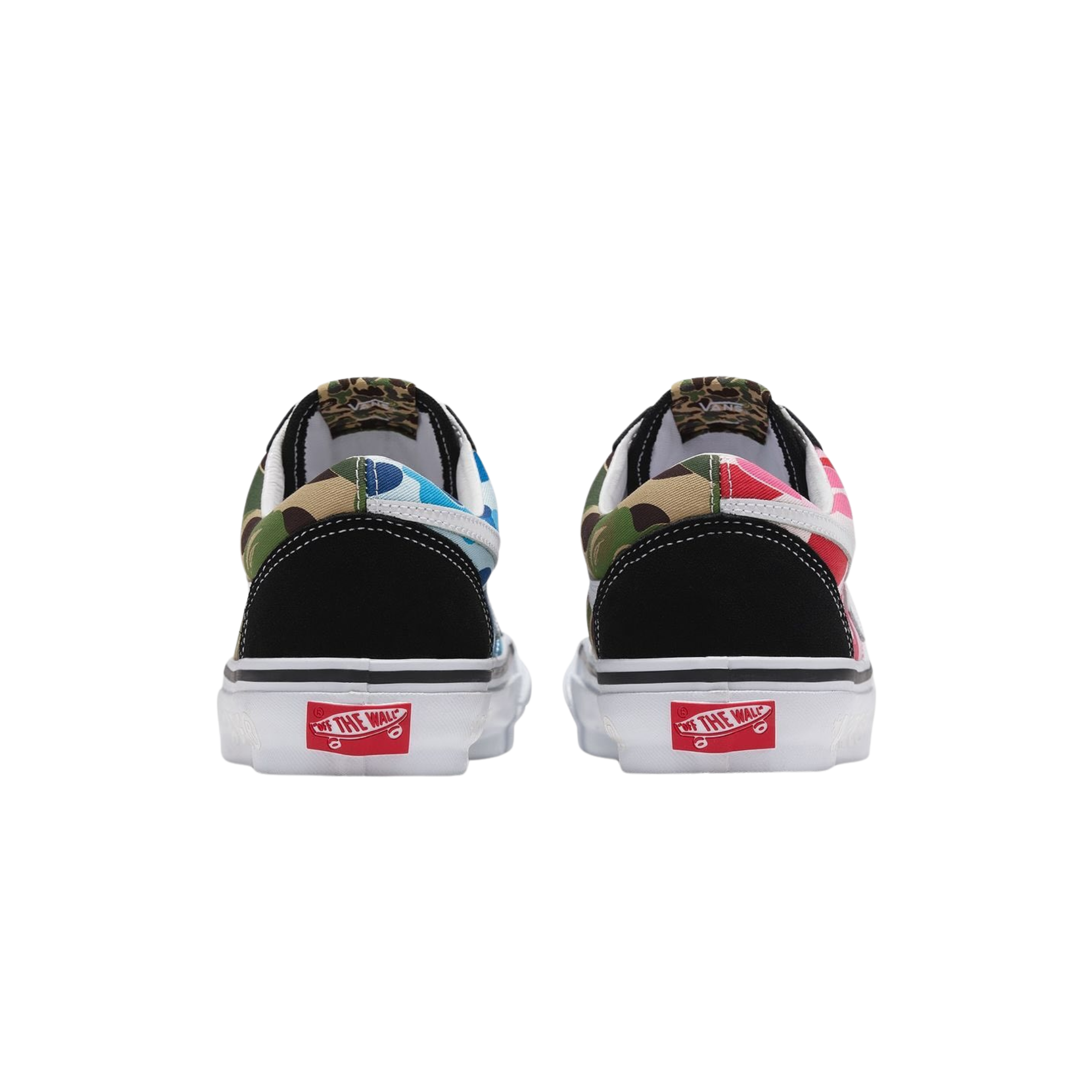 A BATHING APE X VANS OLD SKOOL LX ABC CAMO