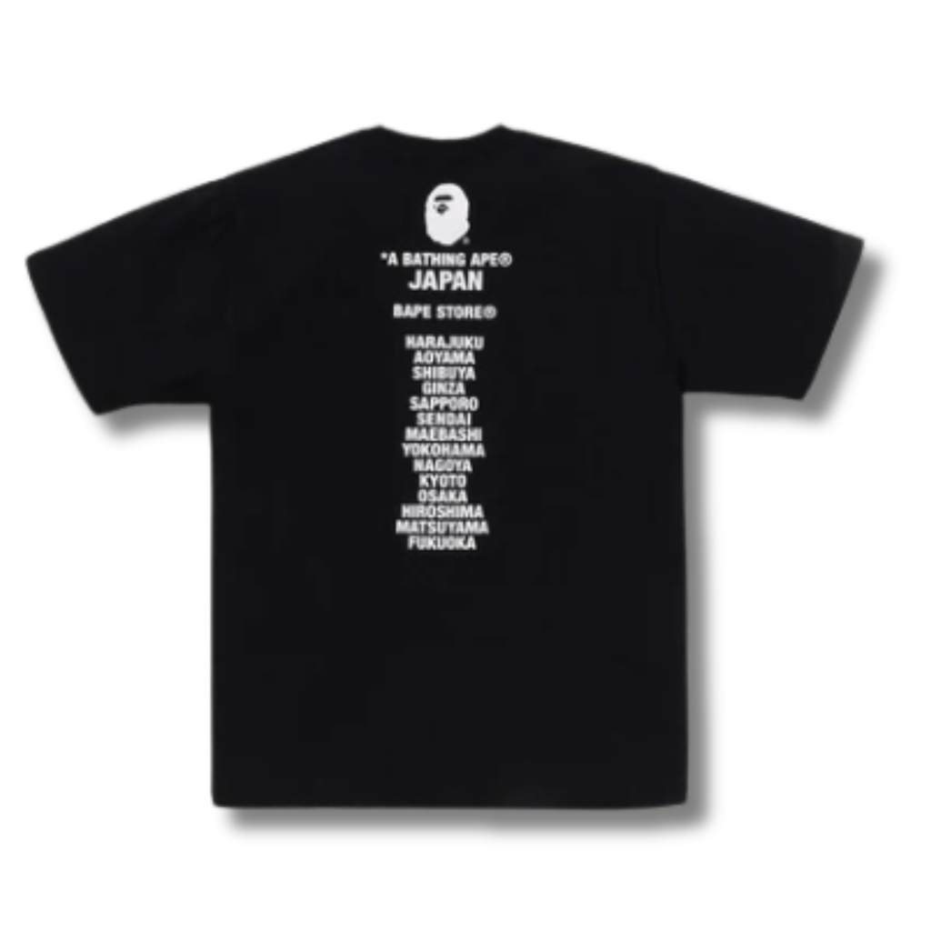 A BATHING APE JAPAN APE HEAD TEE