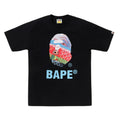 A BATHING APE CARP STREAMER PHOTO APE HEAD TEE