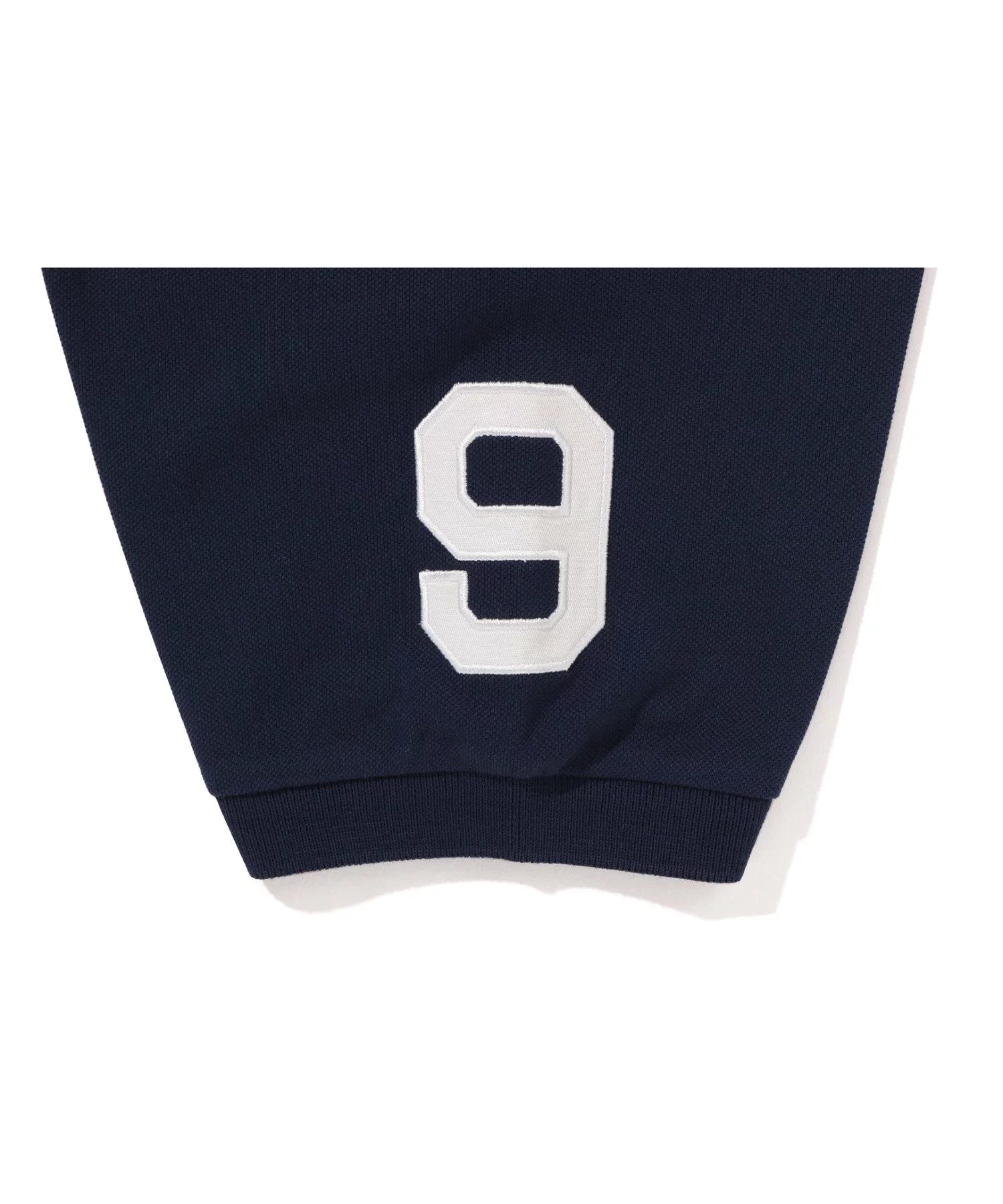 A BATHING APE LARGE APE HEAD POLO SHIRT