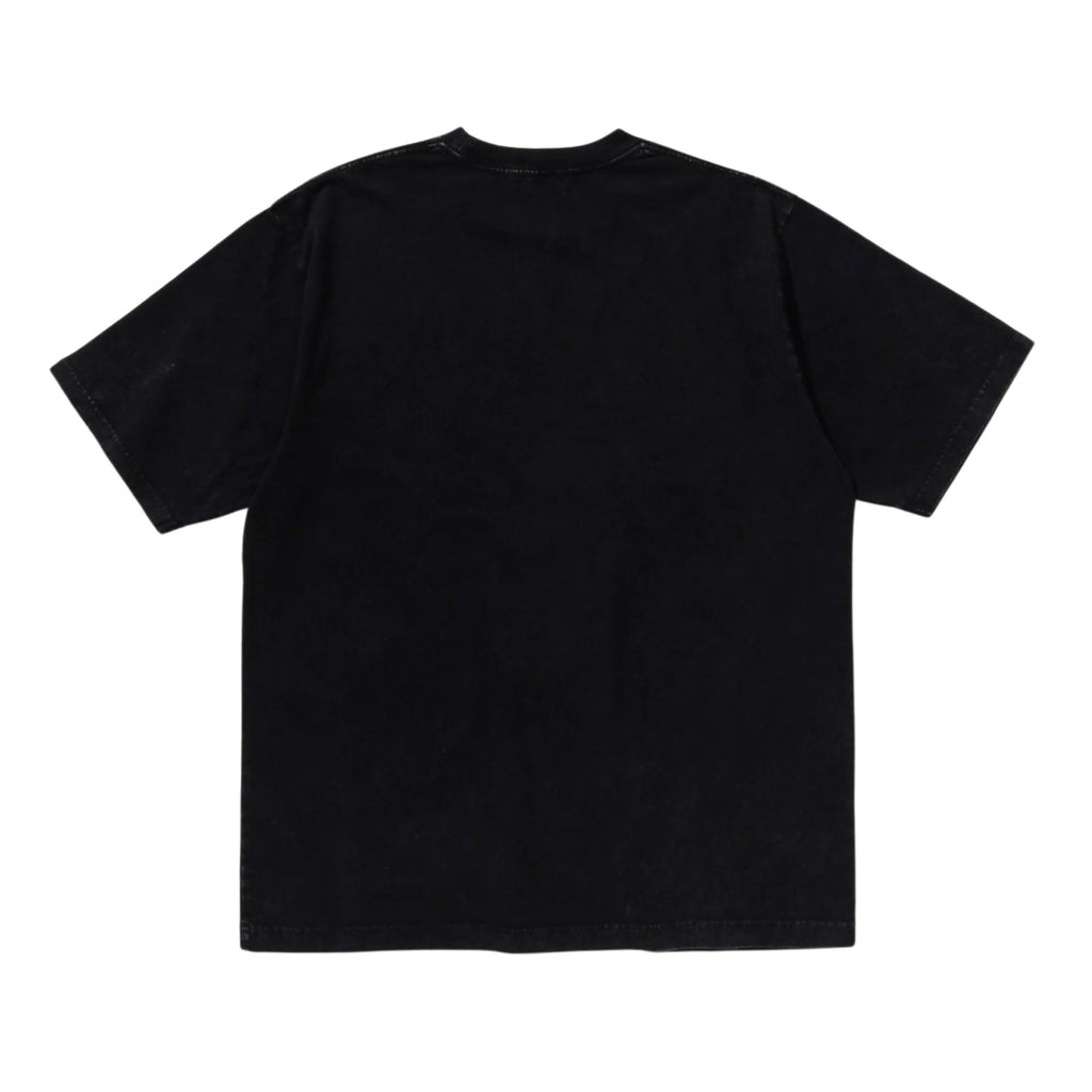 A BATHING APE OVERDYE COLLEGE RELAXED FIT TEE