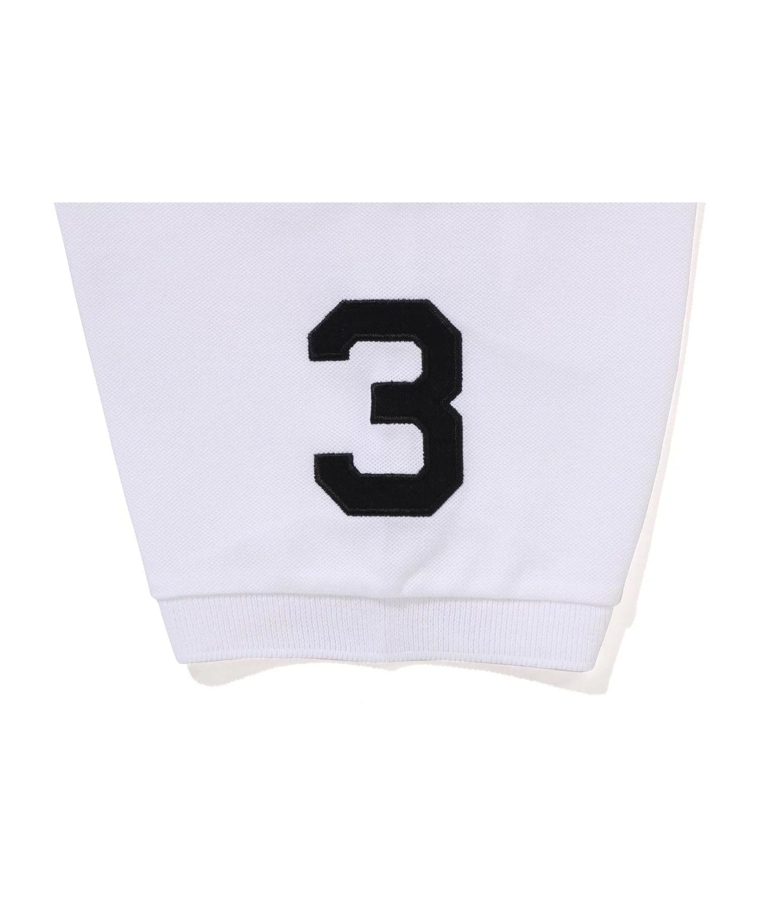 A BATHING APE LARGE APE HEAD POLO SHIRT