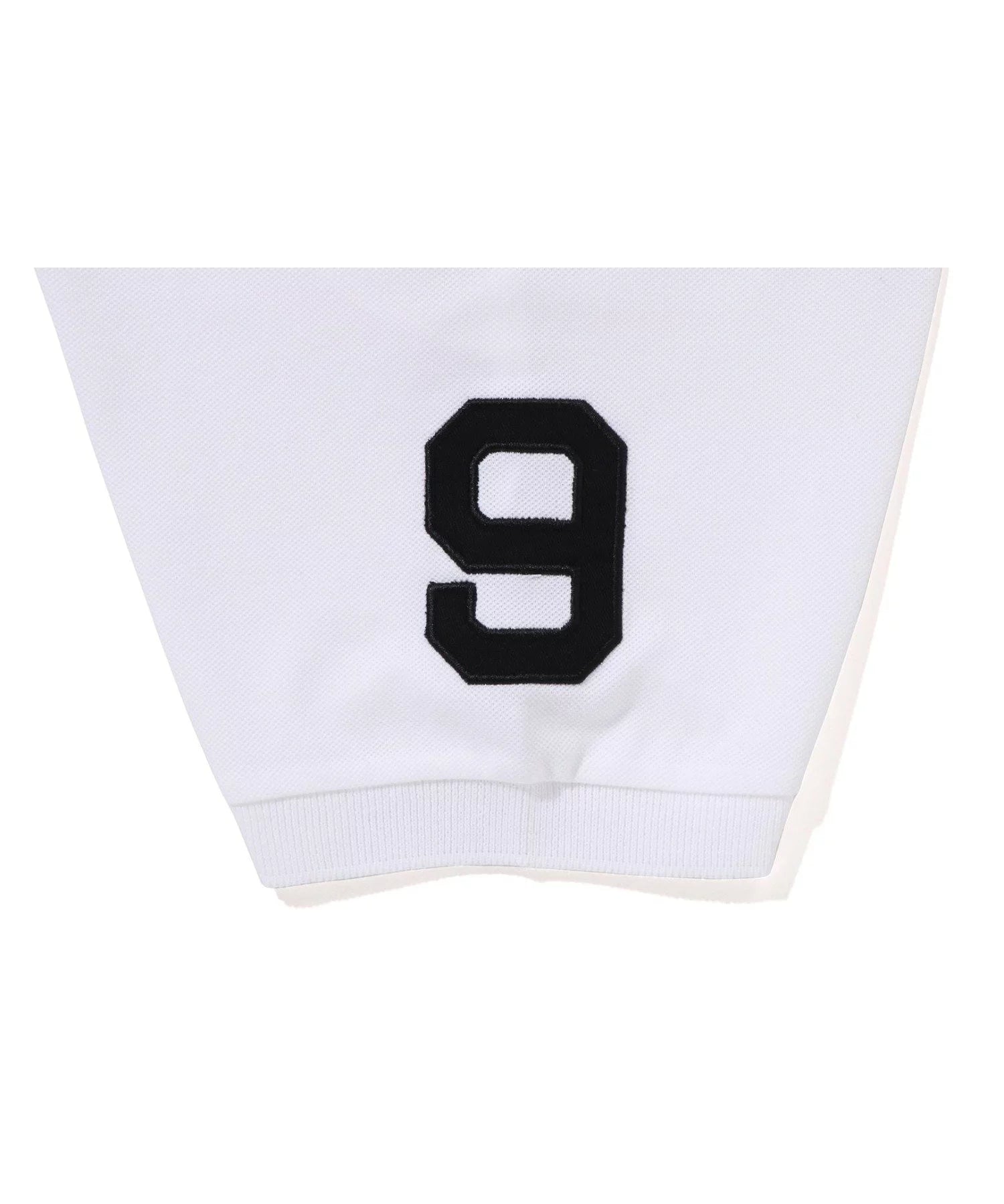 A BATHING APE LARGE APE HEAD POLO SHIRT