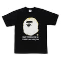 A BATHING APE X CDG BIG APE HEAD TEE