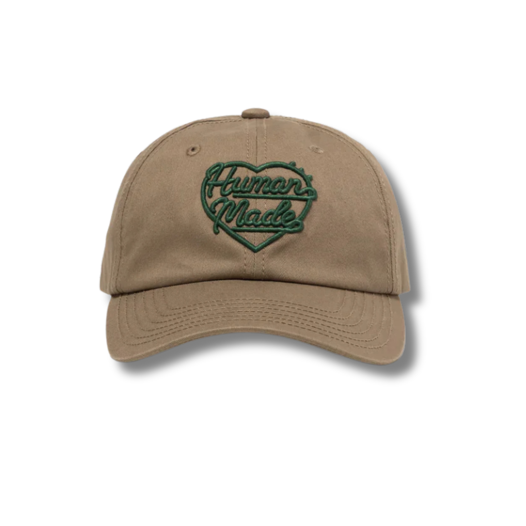 HUMAN MADE 6 PANEL TWILL CAP