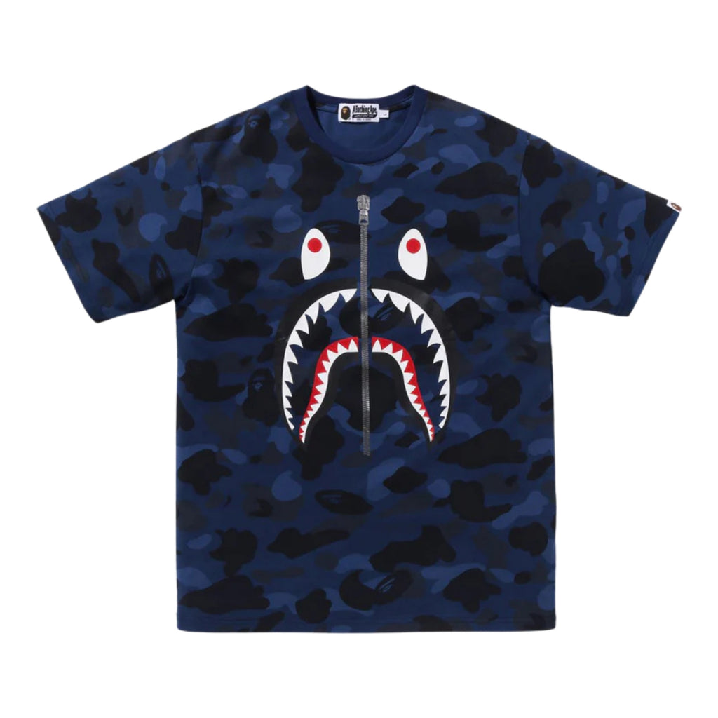A BATHING APE COLOR CAMO SHARK TEE