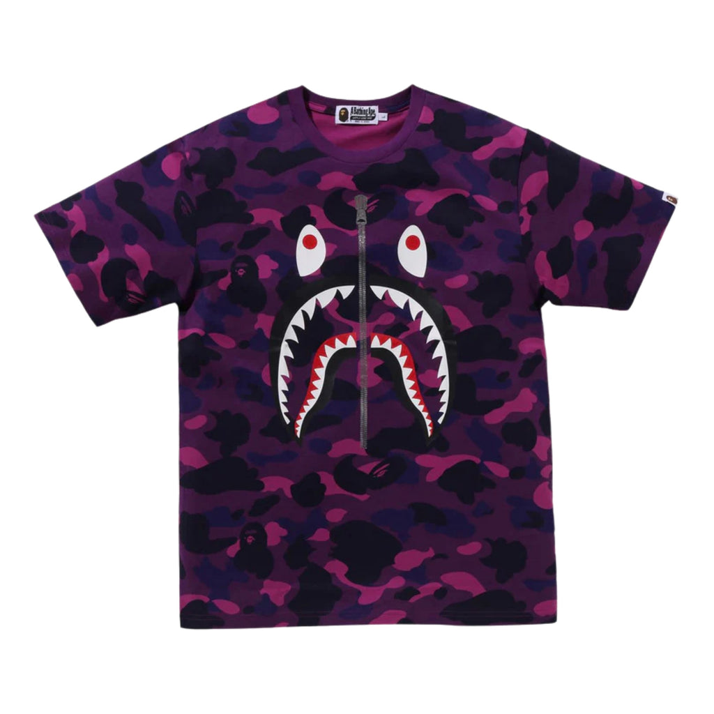 A BATHING APE COLOR CAMO SHARK TEE
