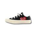 COMME DES GARCONS PLAY X CHUCK TAYLOR ALL STAR LOW BLACK