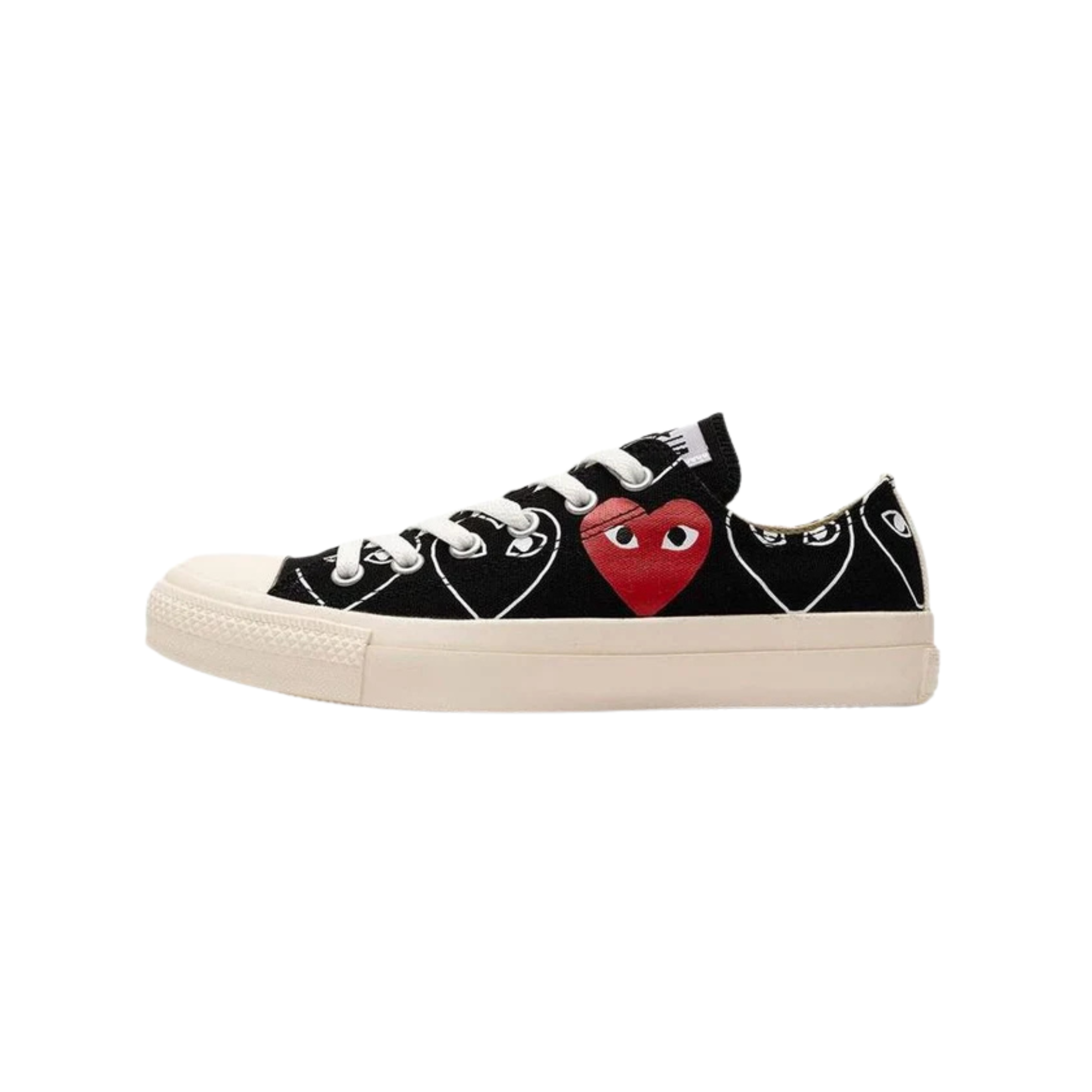 COMME DES GARCONS PLAY X CHUCK TAYLOR LOW BLACK