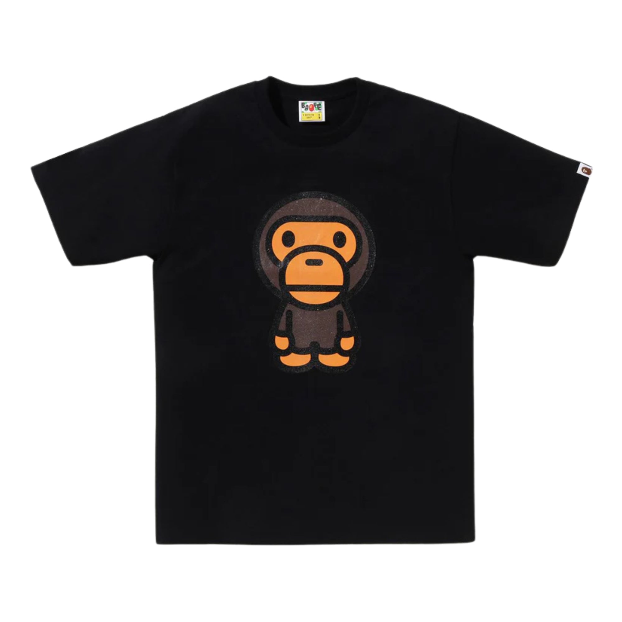 A BATHING APE GLITTER BIG BABY MILO TEE