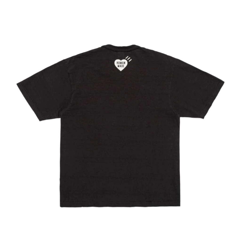 HUMAN MADE DUCK GRAPHIC TEE BLACK