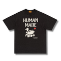 HUMAN MADE DUCK GRAPHIC TEE / BLACK