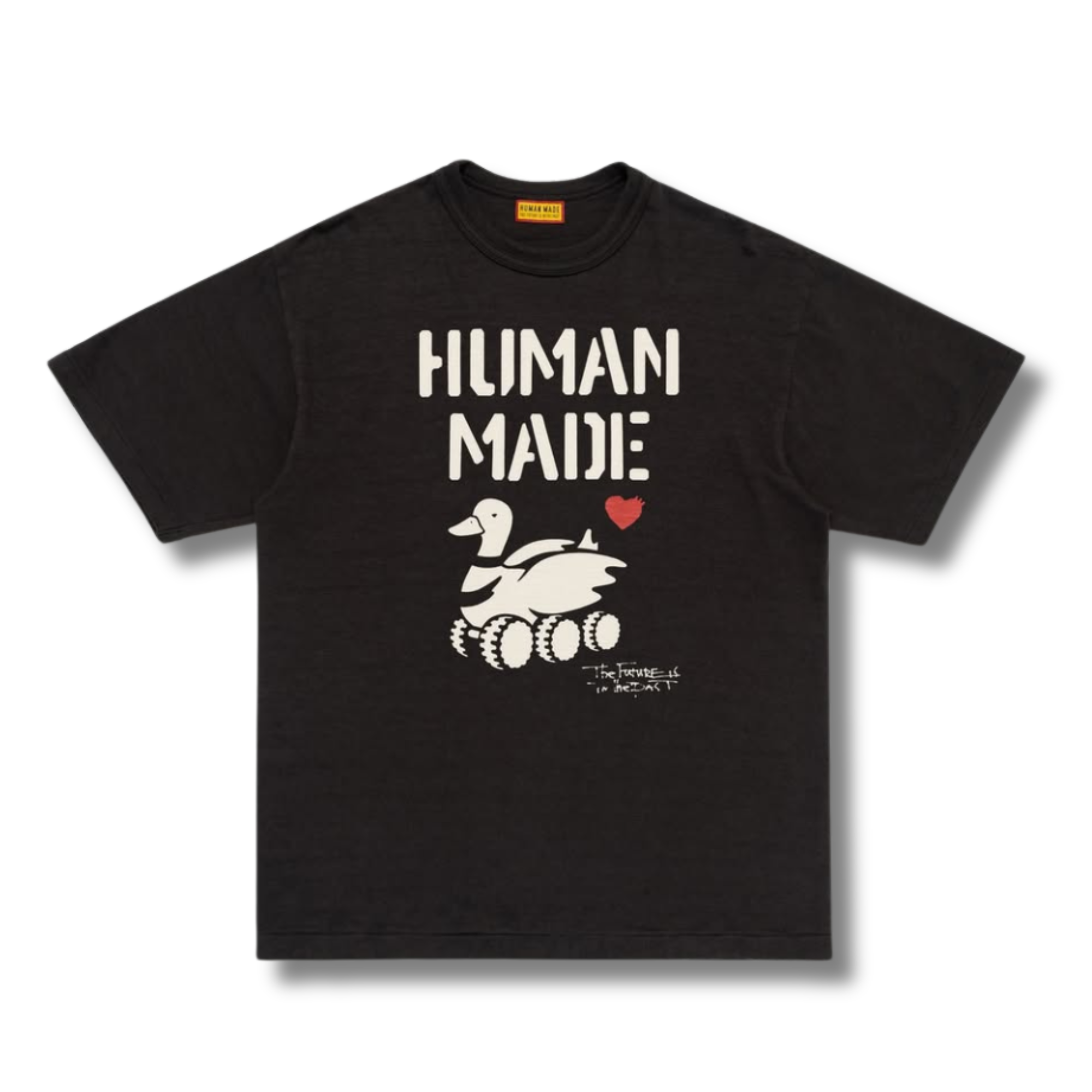 HUMAN MADE DUCK GRAPHIC TEE / BLACK