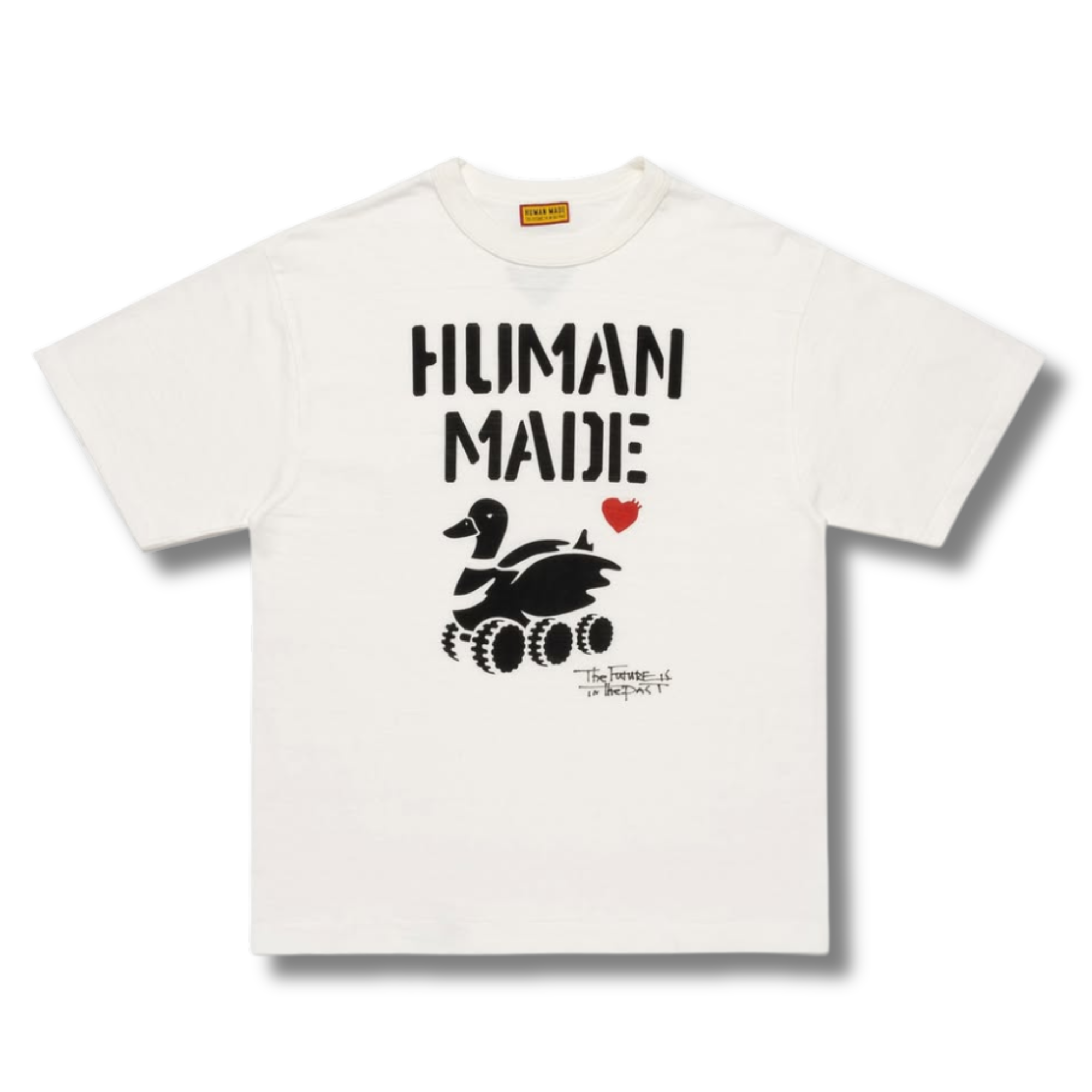 HUMAN MADE DUCK GRAPHIC TEE / WHITE