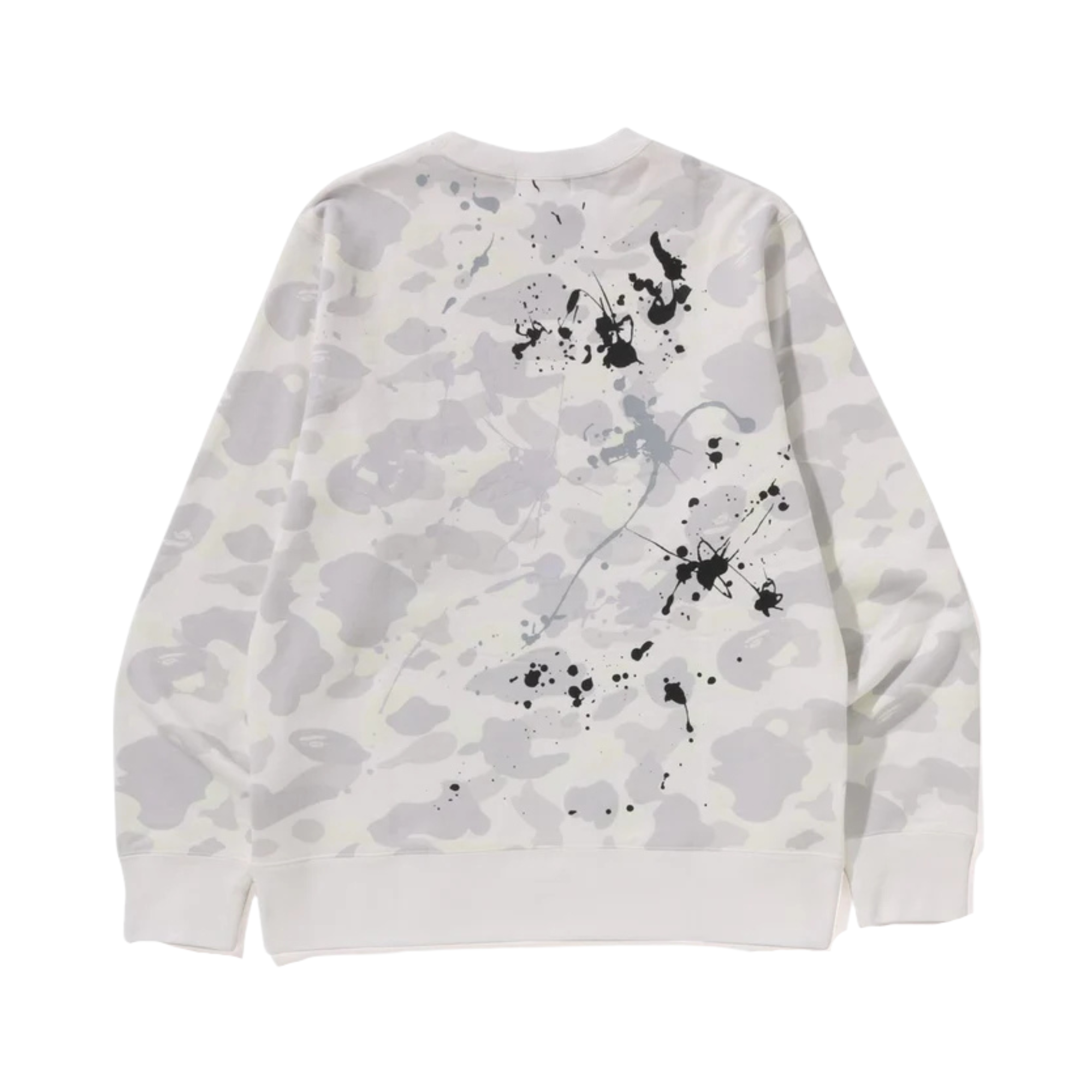 A BATHING APE CITY CAMO PAINTING CREWNECK