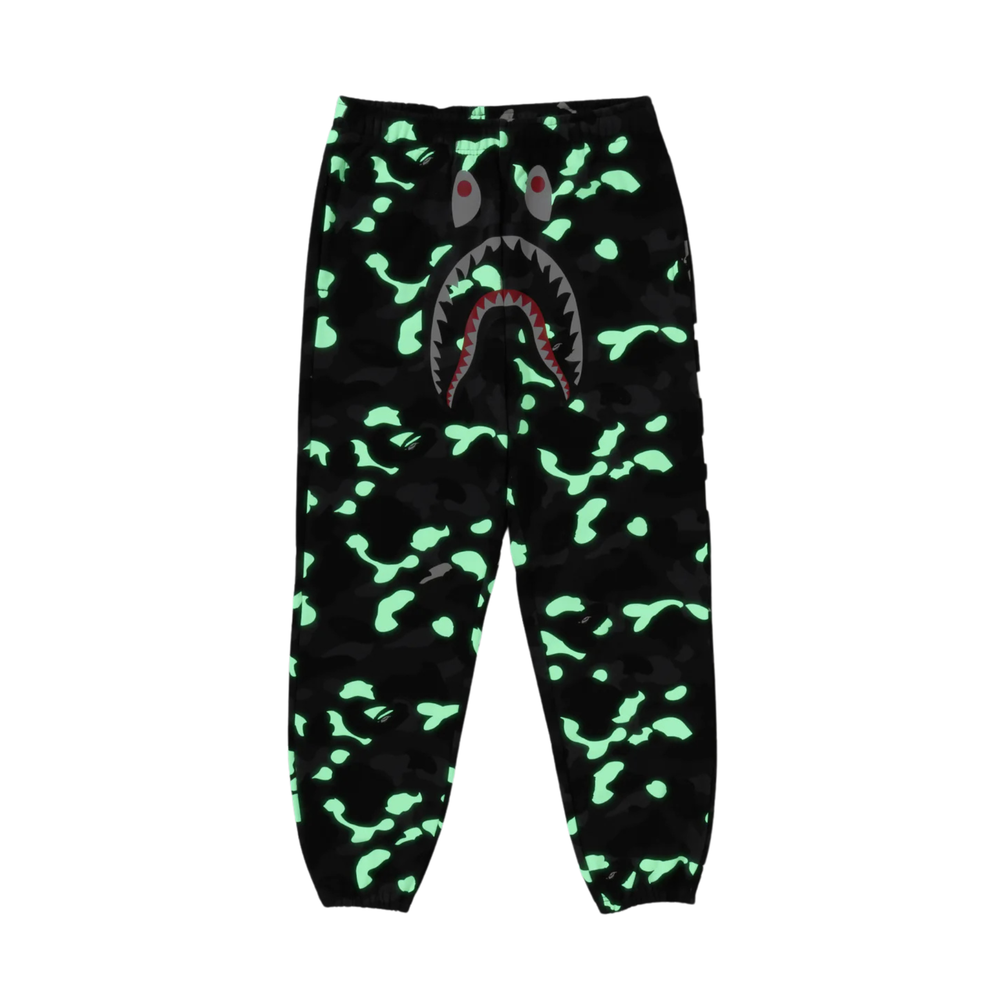 A BATHING APE SHARK RELAXED FIT SWEATPANTS