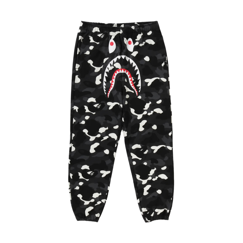 A BATHING APE SHARK RELAXED FIT SWEATPANTS