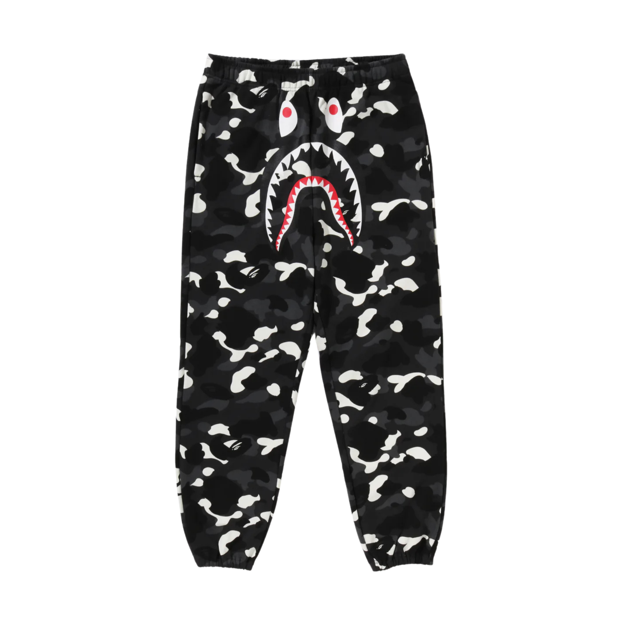 A BATHING APE SHARK RELAXED FIT SWEATPANTS
