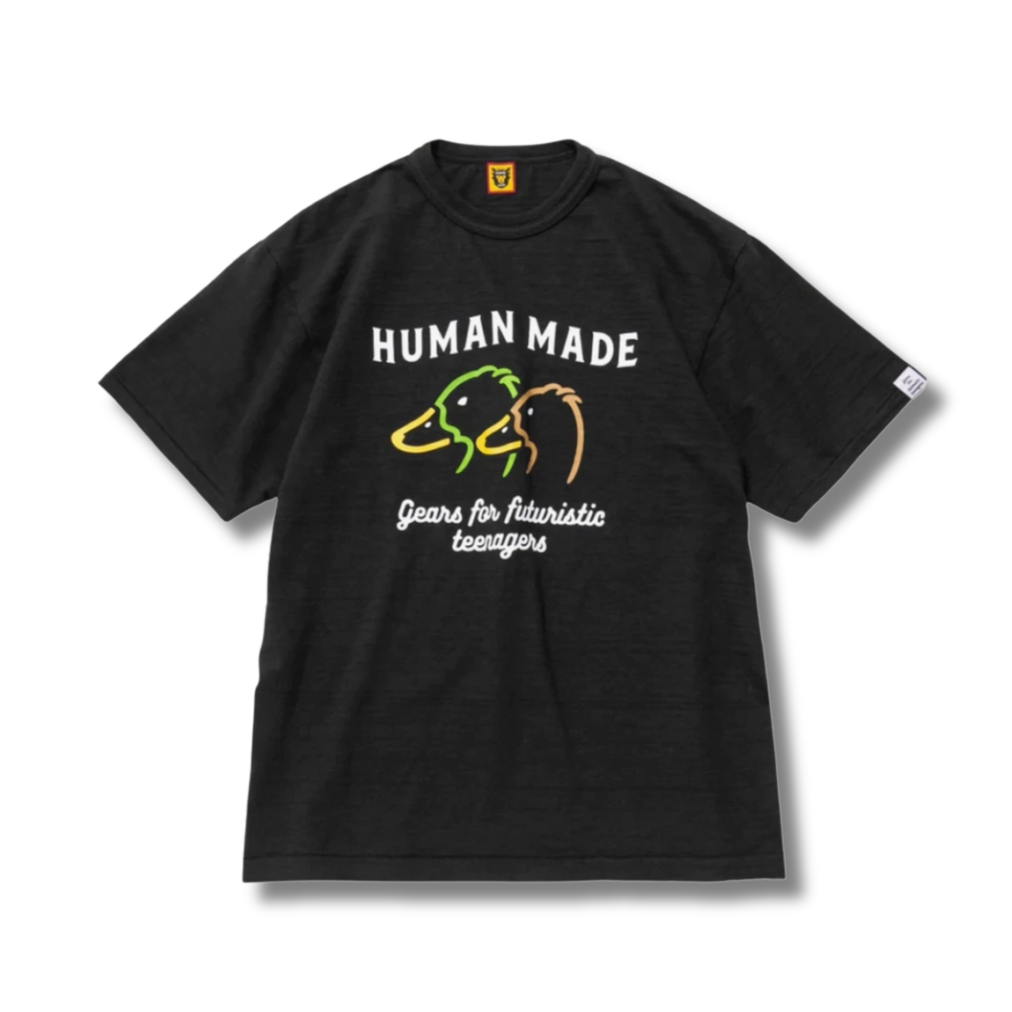 HUMAN MADE DUCK GRAPHIC TEE / BLACK