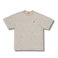 HUMAN MADE HEART BADGE TEE GRAY