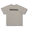 HUMAN MADE HEART BADGE TEE / GREY
