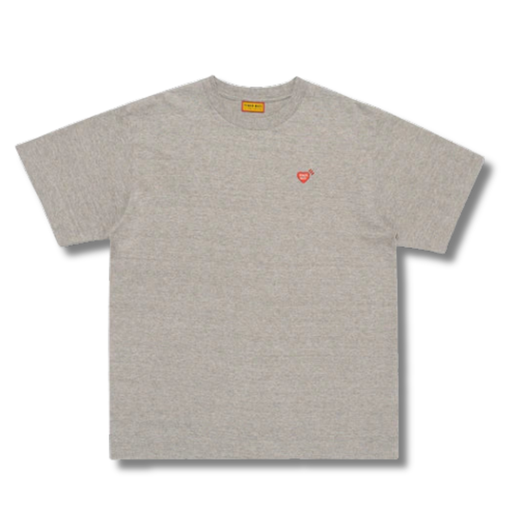 HUMAN MADE HEART BADGE TEE / GREY