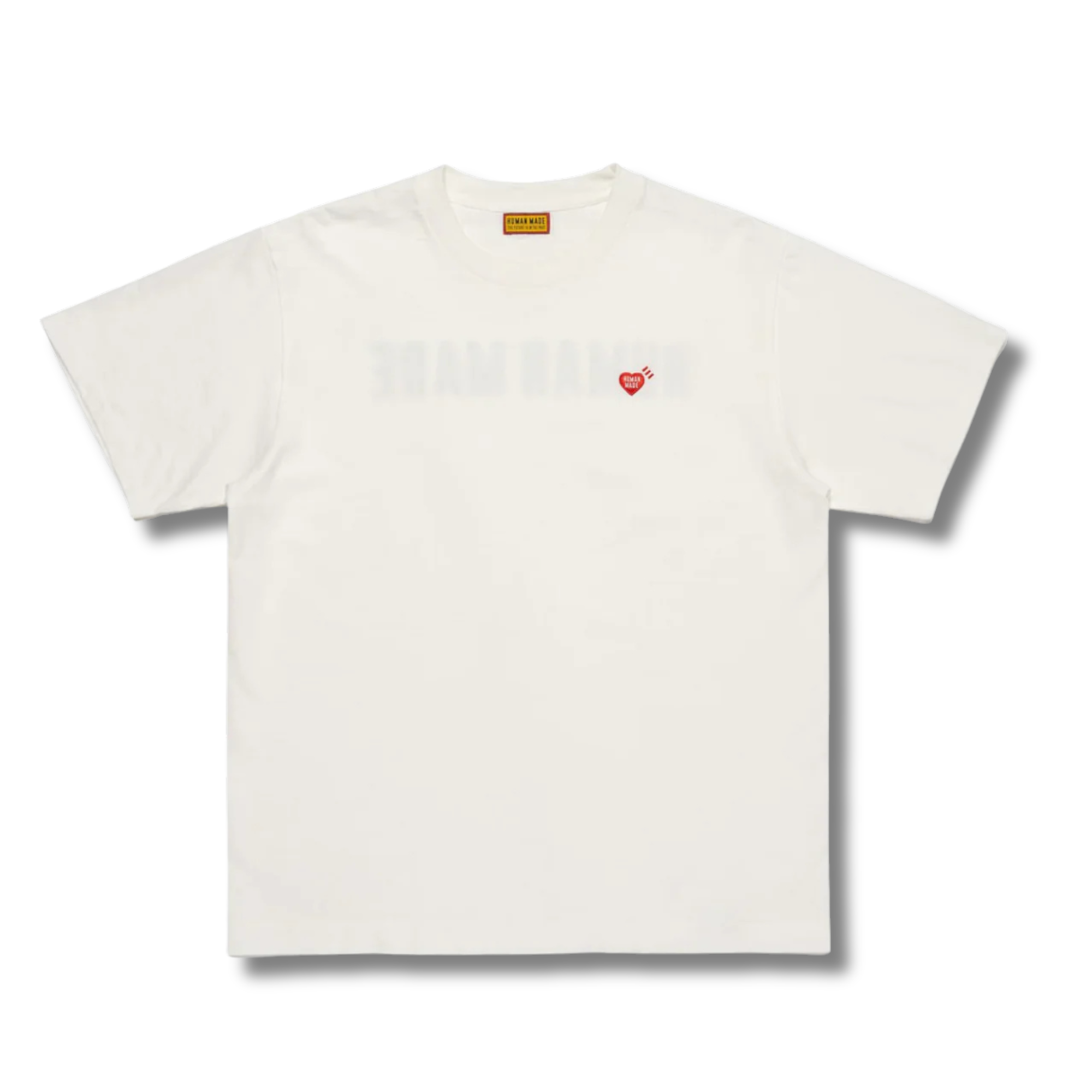 HUMAN MADE HEART BADGE TEE / WHITE