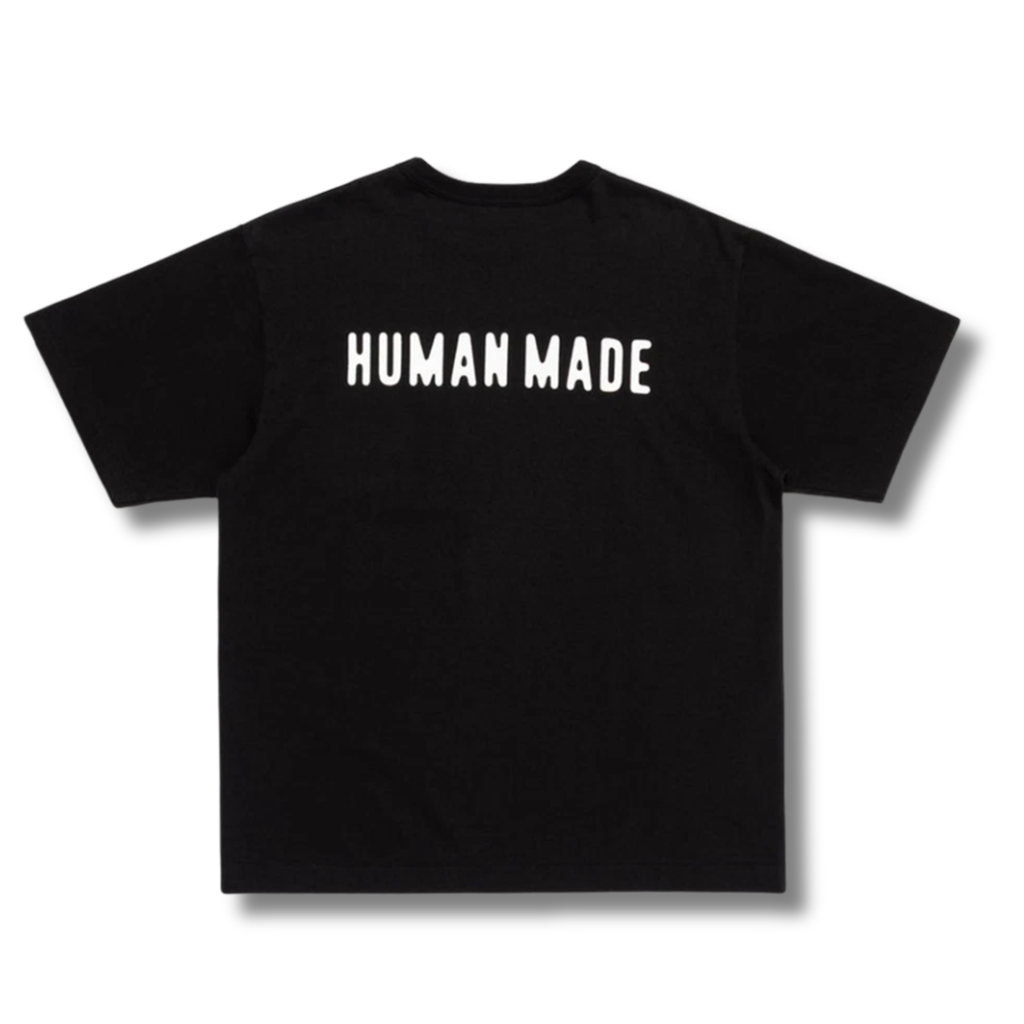 HUMAN MADE HEART BADGE TEE / BLACK