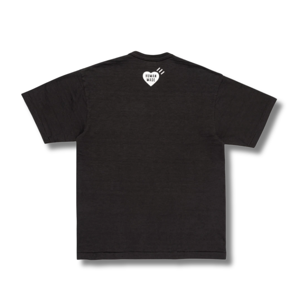 HUMAN MADE HEART BADGE TEE / BLACK