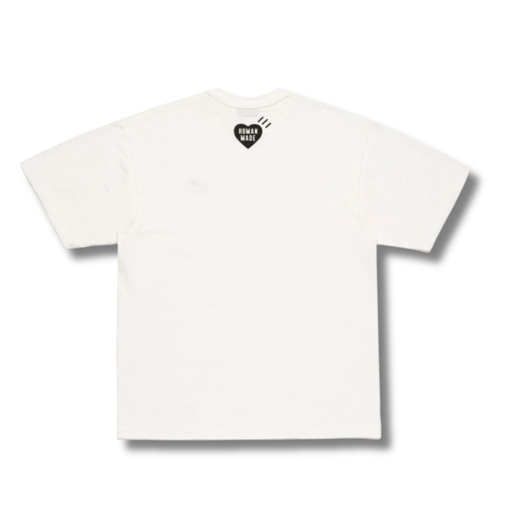 HUMAN MADE HEART BADGE TEE / WHITE
