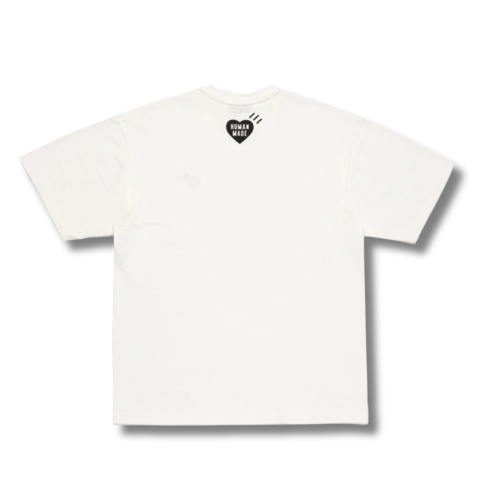HUMAN MADE HEART BADGE TEE / WHITE