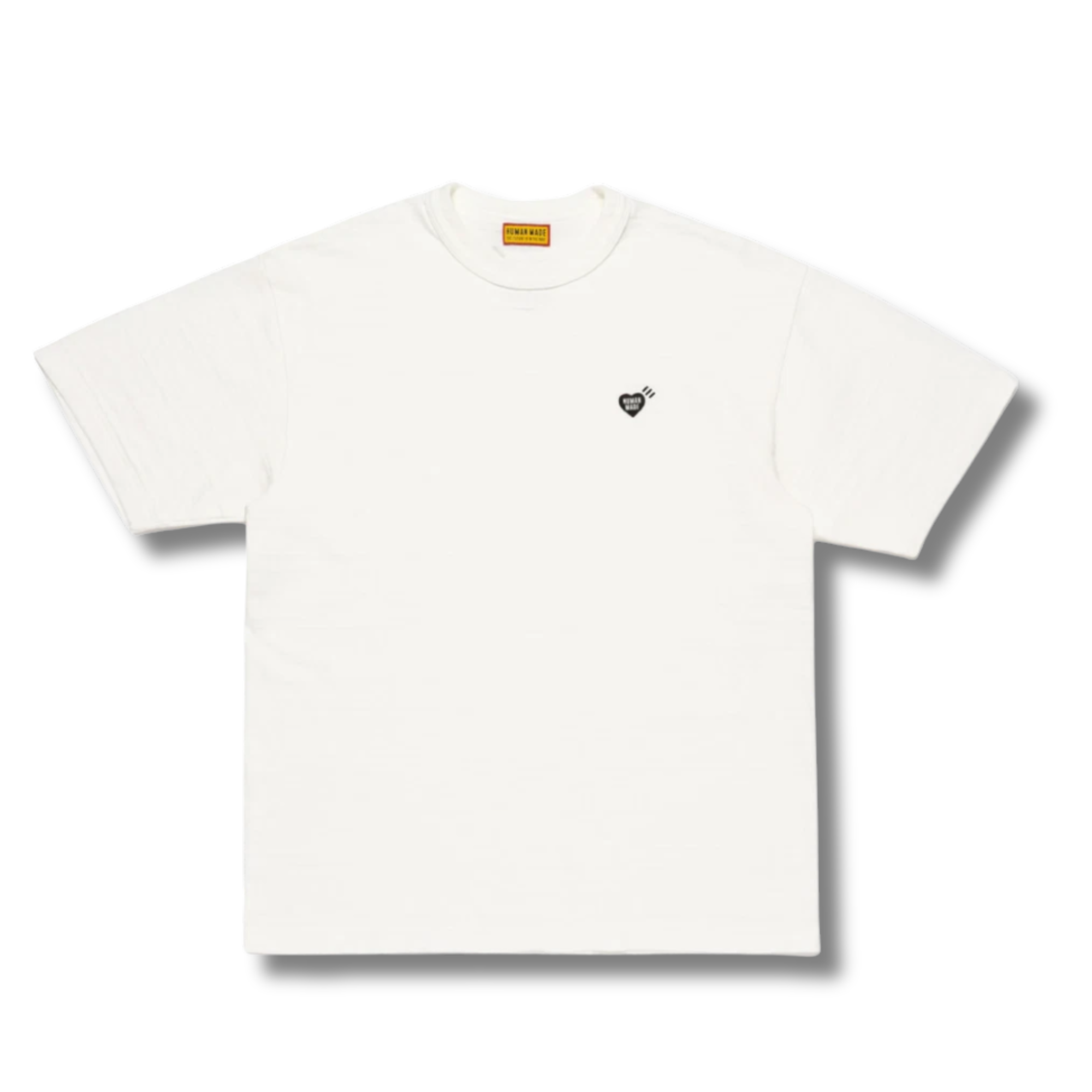 HUMAN MADE HEART BADGE TEE / WHITE