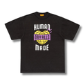 HUMAN MADE HEART GLOBE TEE / BLACK