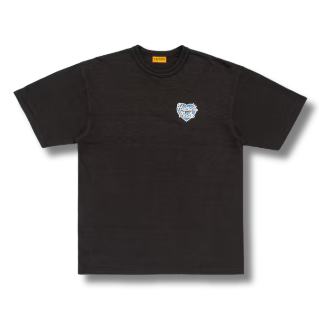 HUMAN MADE HEART GRAPHIC TEE / BLACK
