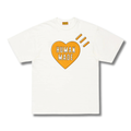 HUMAN MADE HEART LOGO TEE / WHITE