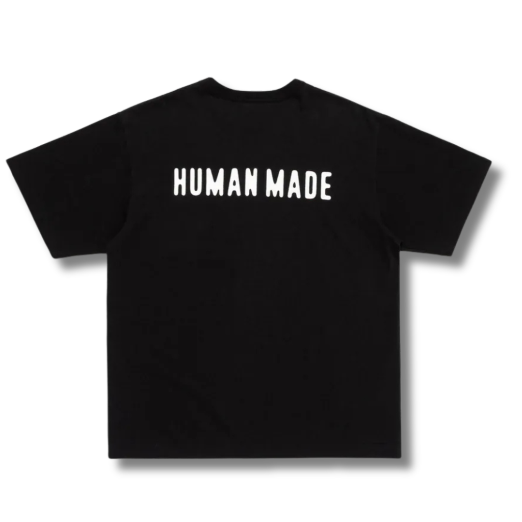 HUMAN MADE HEART POCKET TEE / BLACK