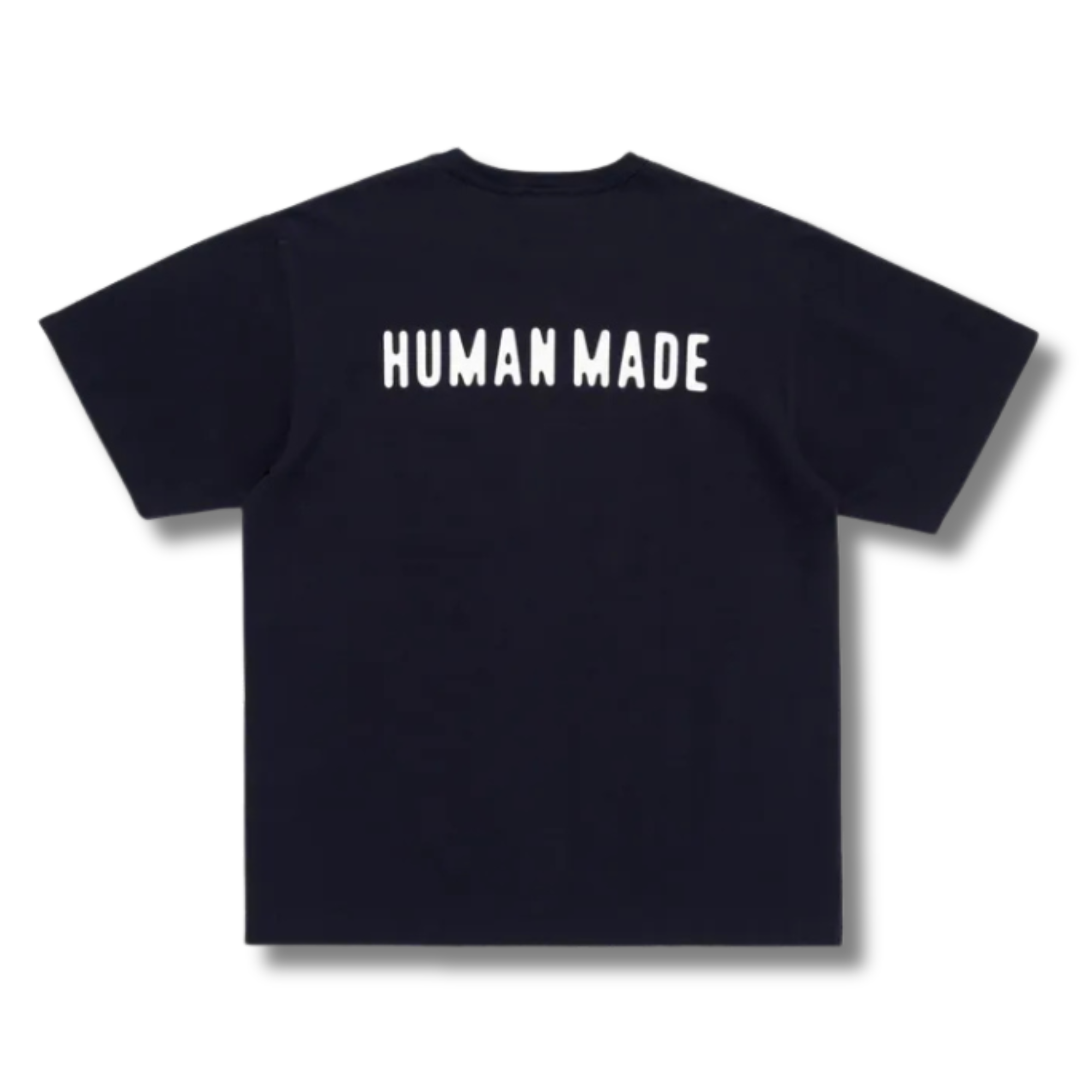 HUMAN MADE HEART POCKET TEE NAVY